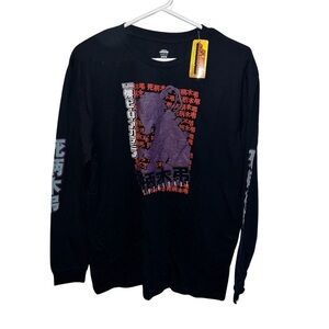 My Hero Academia Black Long Sleeve  Graphic T - M